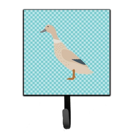 Jensendistributionservices West Harlequin Duck Blue Check Leash or Key Holder MI1711759